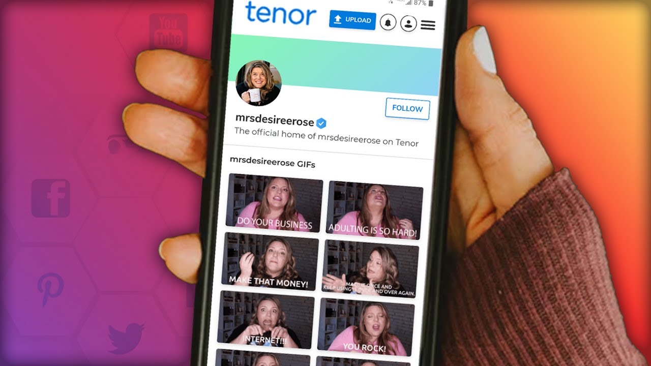 How To Create A GIF With Tenor To Have Your Own GIF Library