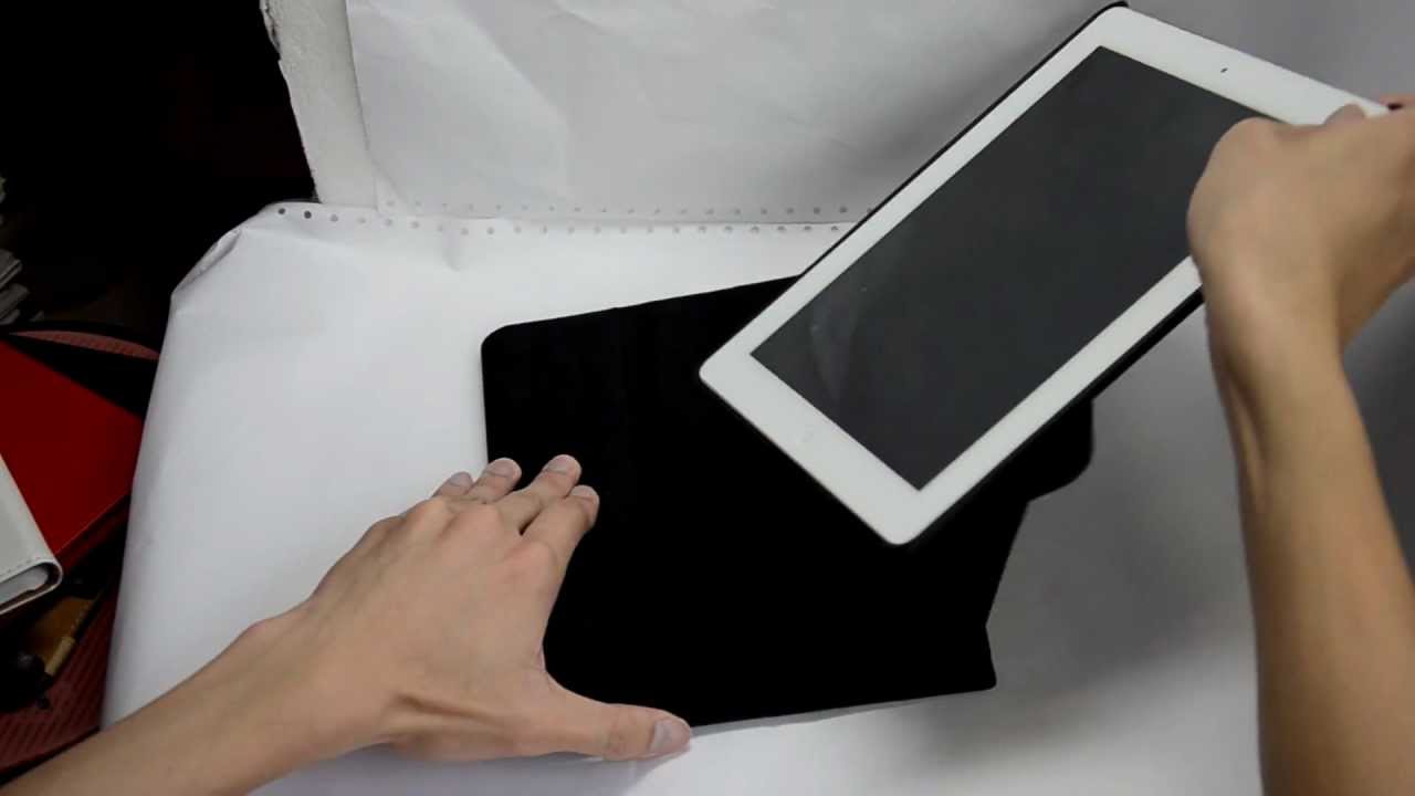 iPad 2 Case 360 Rotating Magnetic Smart cover