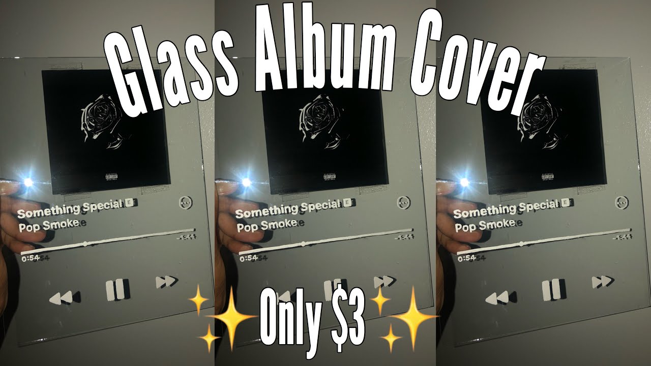 DIY GLASS ALBUM COVER ** Very Cheap and Easy** YouTube