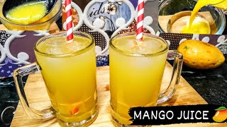 Quick and Easy Mango 🥭 Juice | Summer Drink | आम का जूस | Mango Drink ...
