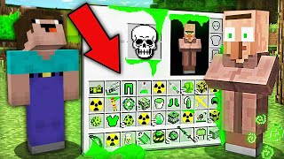 DO NOT OPEN THIS DANGEROUS INFECTED VILLAGER INVENTORY IN MINECRAFT ? 100% TROLLING TRAP !