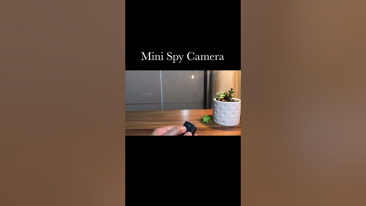 Mini Spy Camera 1080P Hidden Camera - Portable Small HD Nanny Cam with  Night Vision and Motion Detection - Indoor Covert Security Camera for Home  and Office - Hidden Spy Cam 