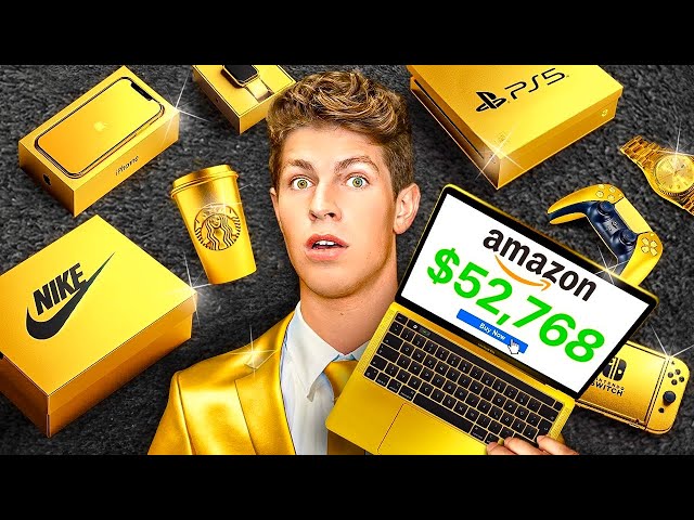 I Bought The Most EXPENSIVE Amazon Products! class=