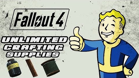 Fallout 4 - Unlimited Crafting Supplies XB1 Mod