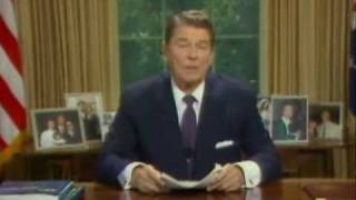 President Reagan's television address on the Iran-Contra Affair - 1987