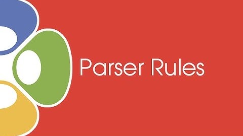 2016 / Helpdesk Setup / Email / Parser Rules