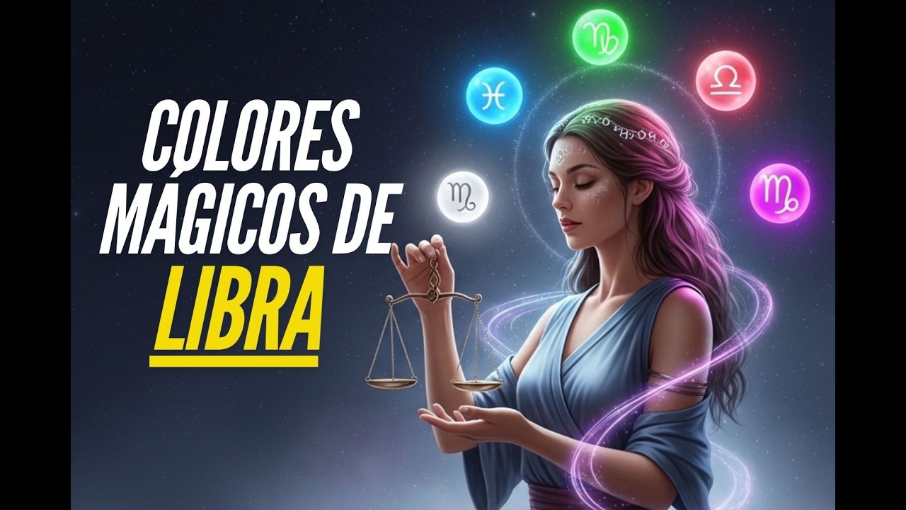LIBRA ♎ LAS 5 COLORES DE LA SUERTE PARA ESTA SEMANA — ¡LA Nº 5 TE ...