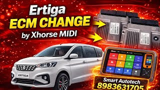 “Ertiga ECM Change by Xhorse MIDI | Car Not Starting Fix 🔥”👉 “ECM Repair Full Process 💯” #viral 