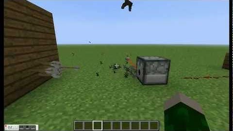 Minecraft: How to make an automatic arrow dispenser MLT Style