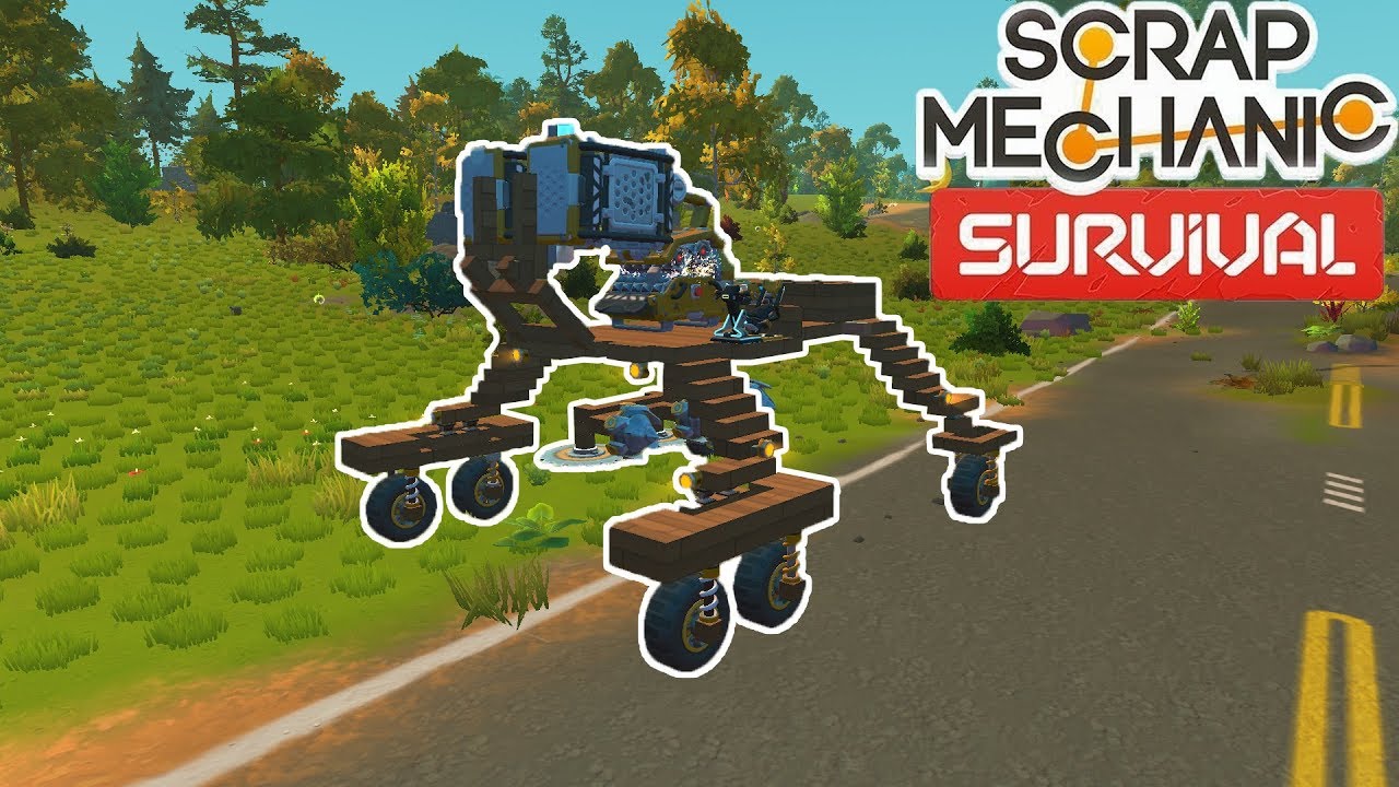 Машины в scrap mechanic схемы