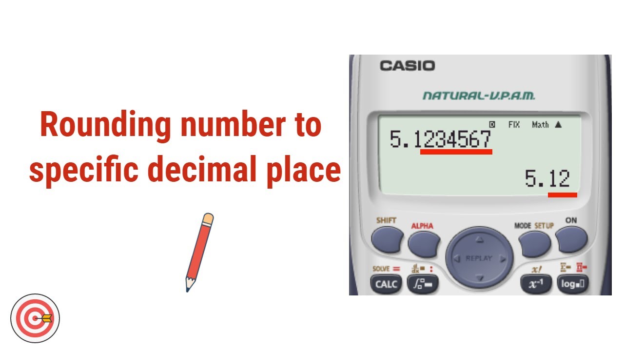 Rounding error. Rounding to Decimal places.