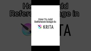 How to add reference image in krita #arttutorial #krita