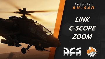 FOX3 | AH-64D Link C-Scope Zoom FCR | DCS [FR]