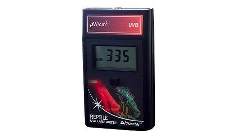 Solarmeter® Model 6.2R Reptile UVB Lamp Meter