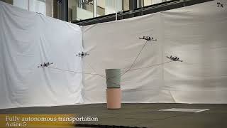 From Hitch to Lift: Autonomous Cable Interlacing for Aerial Grasping and Transport (Trailer)