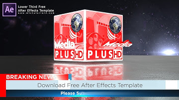 3D Moving Ticker | After Effects Template