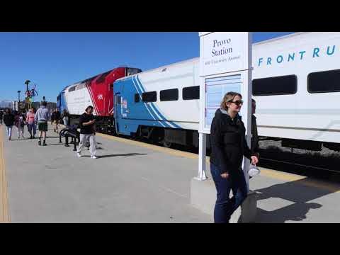 Final Ride on UTA Frontrunner Comet Cars - Vintage Public Transit