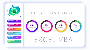 Excel VBA UI Design Formulários e Botões Personalizados