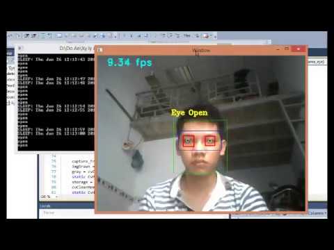 Real Time Face Eye Detection With OpenCV On Windows - YouTube