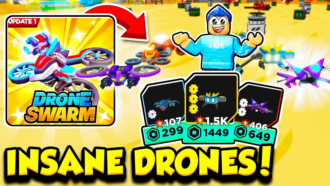 i-got-the-best-exclusive-drones-in-drone-swarm-simulator-youtube