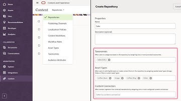 Getting Started with Oracle Content and Experience as an Administrator