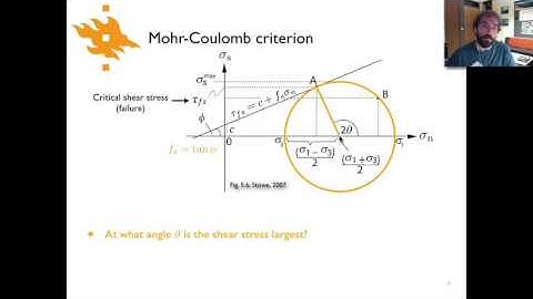 Geodynamics - Lecture 11.5: Mohr-Coulomb criterion II