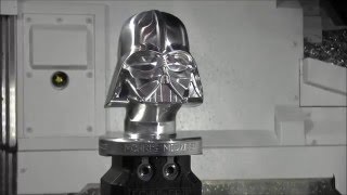 Darth Vader on Okuma MU-5000V Vertical Machining Center