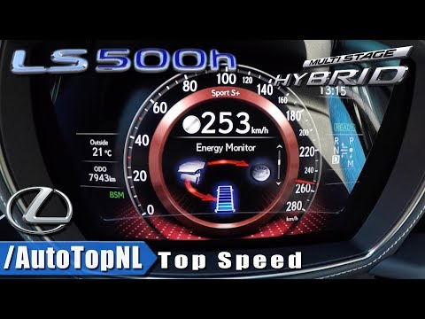 Lexus LS 500h AWD ACCELERATION & TOP SPEED 0-253km/h by AutoTopNL