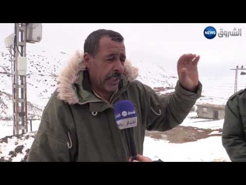 برج بوعريريج عودة الثلوج إلى مرتفعات تقليعت والجعافرة والدرك يفك العزلة عن المواطنين