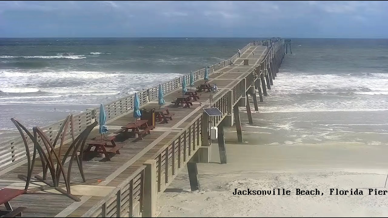 Jacksonville Beach Fishing Pier / Overview Live Cam