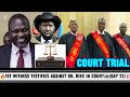 WHY THE 1ST WITNESS'  TESTIMONY IMPLICATES DR. RIEK MACHAR IN NASIR ATTACK 🤔🇸🇸⁉️