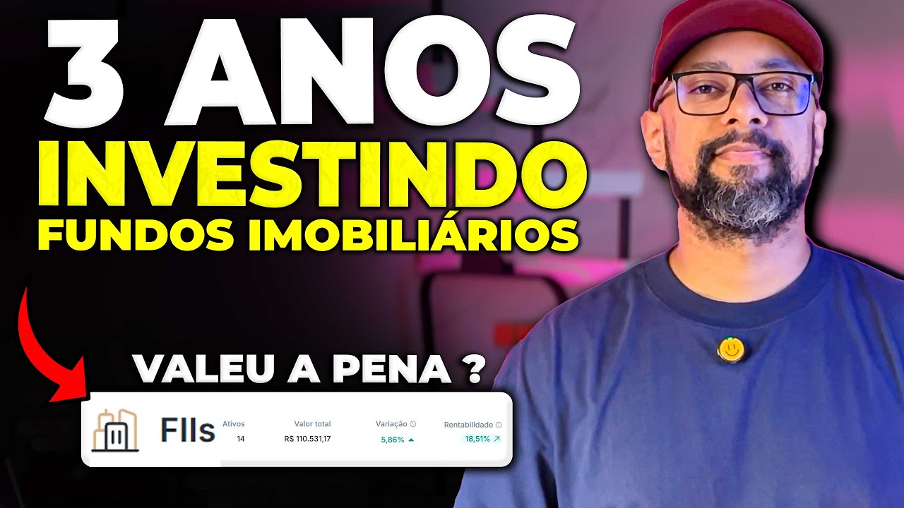3 ANOS investindo em FUNDOS IMOBILIÁRIOS (fiis) - valeu a pena ? QUANTO RENDEU ? 📈