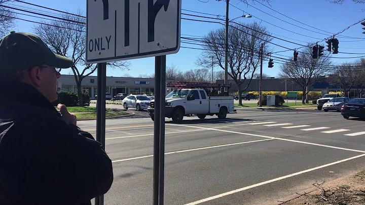 Captain Ronald Smith spots a driver texting and ra...