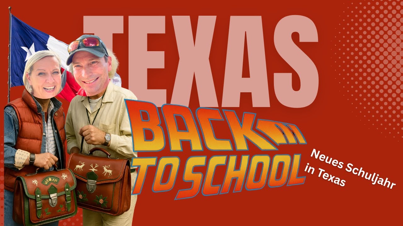In Texas fängt die Schule bald wieder an - Back to school