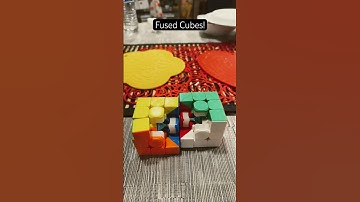 Fused Cubes! #speedcubing #mod #rubikscube