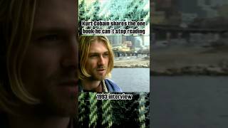Kurt Cobain: The one book I can't stop reading #nirvana #kurtcobain #grunge #90salternative #90srock