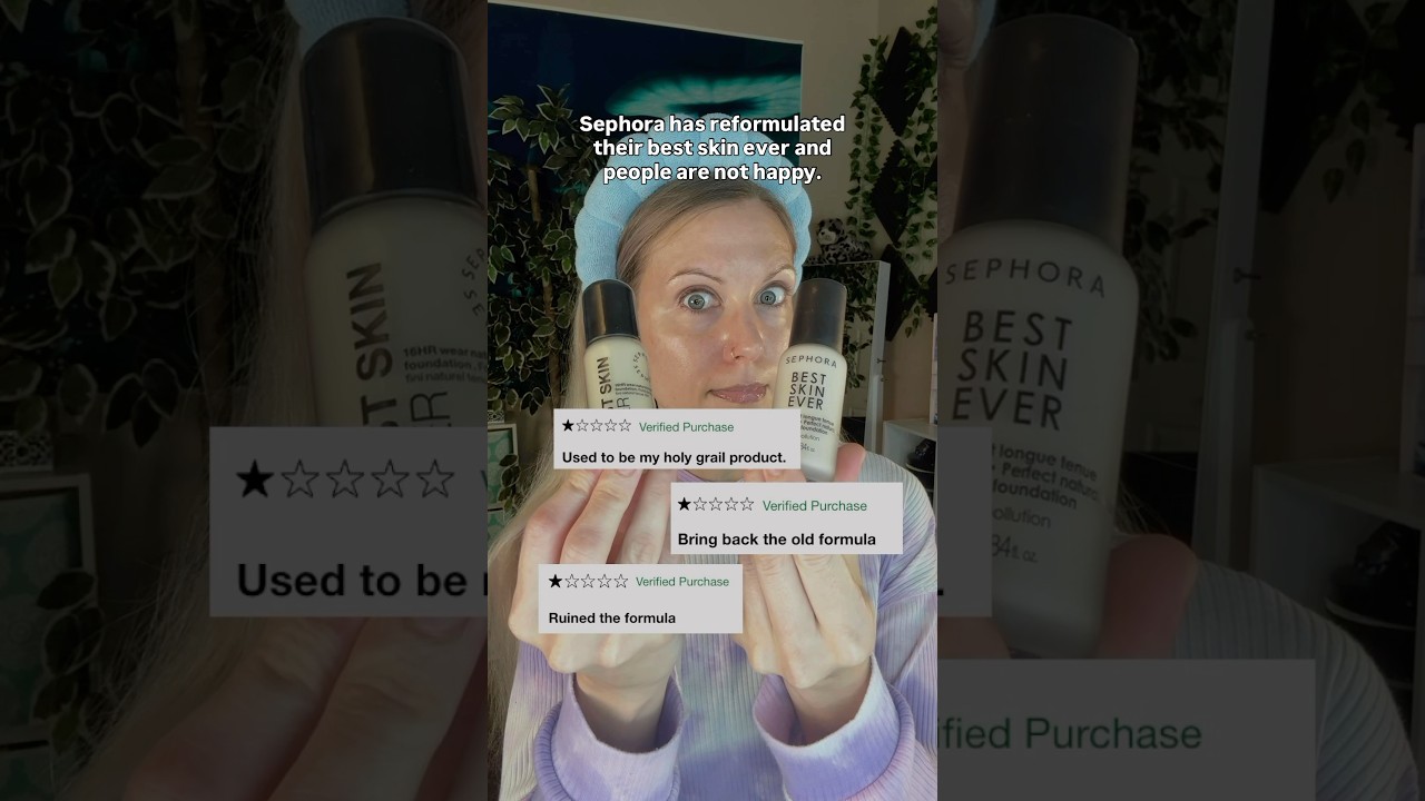 People HATE Sephora’s Reformulation (Best Skin Ever Shade 06O)