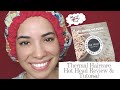 Thermal Haircare Hot Head Tutorial &amp; Review for Deep Conditioning Curly Hair