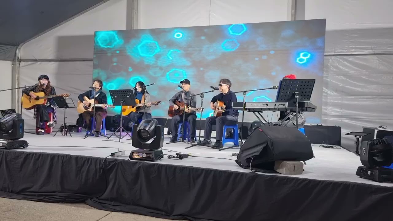 홍천 꽁꽁축제 통기타소리담기-꿈이어도사랑할래요