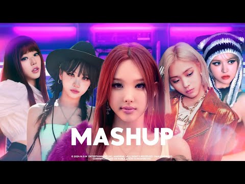 ABCD X Unforgiven X Not shy X Heya X Dash MASHUP / Nayeon, Le sserafim, Itzy, Ive, Nmixx - MFY