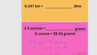 ATI TEAS MATH: CONVERSIONS REVIEW (Between Systems)