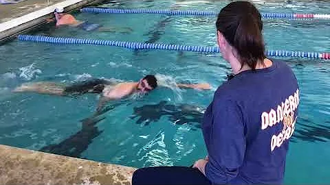 Scott's Swim Lesson