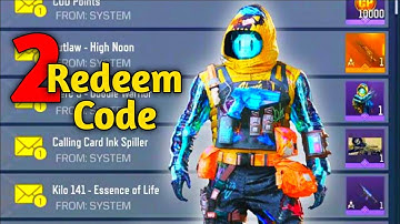 2 NEW Redeem Code Codm|| August Month New Two Redeem Code 2022 || Cod mobile Redeem code