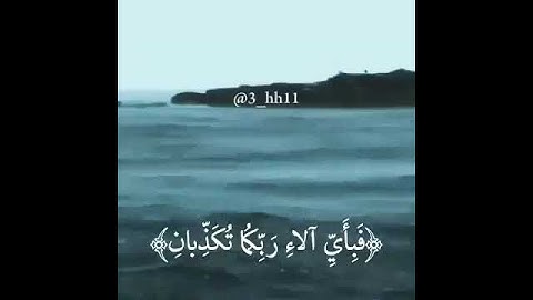 #قرآن كريم #تلاوات مميزة {مَرَجَ البَحرَينِ يَلتَقِيانِ}