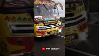 Velmurugan bus Mass Overtaking video  Exclusive ? MM Edison 