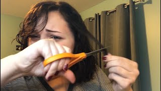 i cut my bangs with kitchen scissors by Maga Bag Rag 238 views 5 years ago 2 minutes, 55 seconds