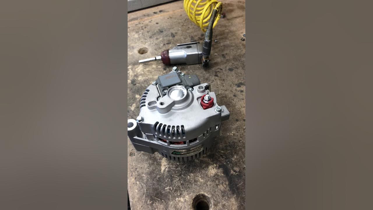 Re Clocking an alternator YouTube