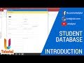 How to create ms access students database management system for school