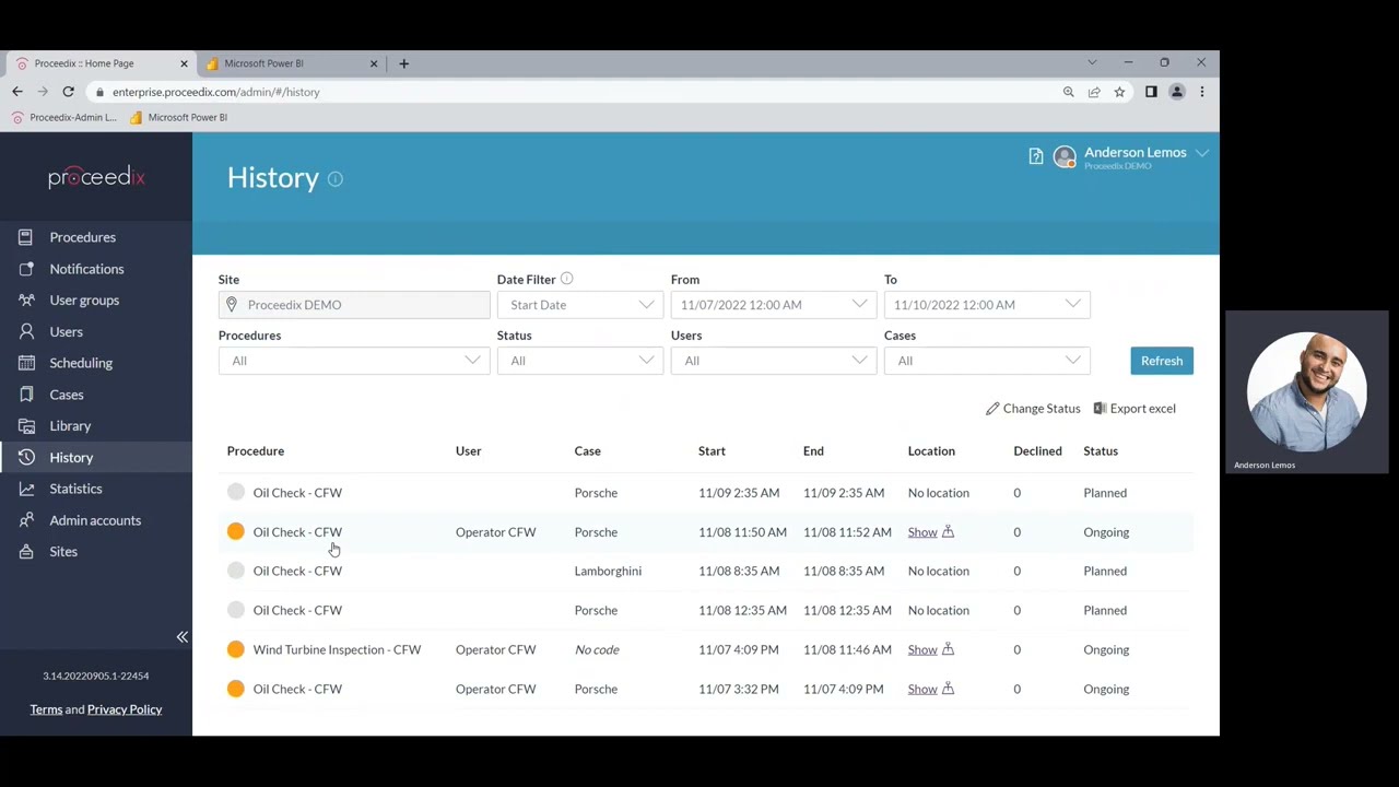Proceedix Connected Worker Demo