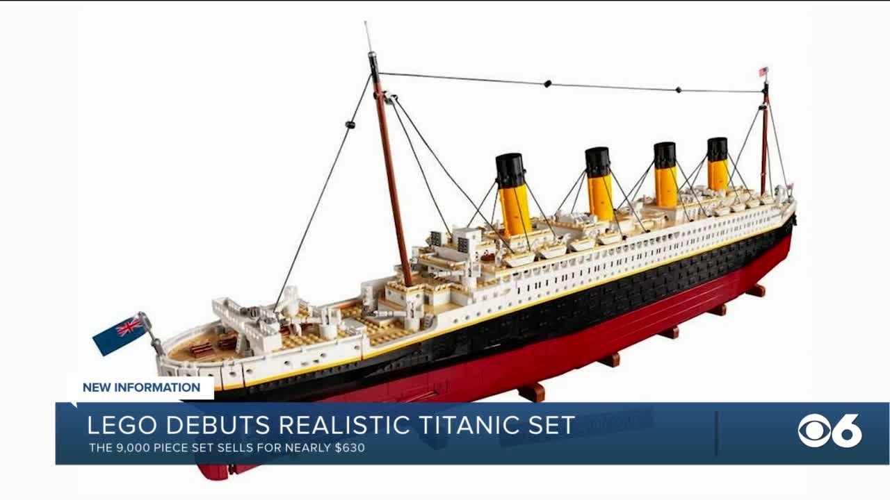 titanic lego ship 